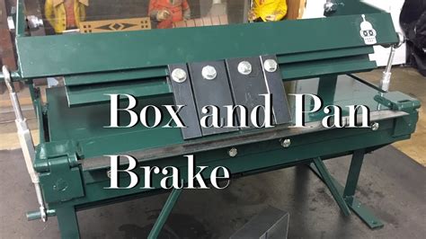 how to make a metal box and pan brake|sheet metal brake tutorial.